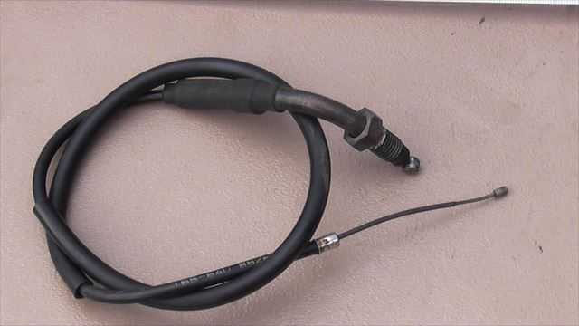 画像の拡大・明るさの変更ができます。 モンキー6V Z50J-1632xxx の アクセル ワイヤーの画像1