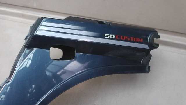 画像の拡大・明るさの変更ができます。 カブ 50 FI カスタム AA01 の リアフェンダー キズの画像4