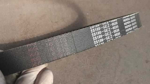 画像の拡大・明るさの変更ができます。 ZOOMER(ズーマー) AF58-1007xxx の ドライブベルトの画像2