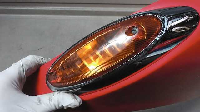 画像の拡大・明るさの変更ができます。 ジョルノクレア DX AF54 の ボディカバー 右 傷の画像5