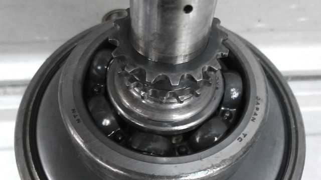 フュージョン250 MF02-2200xxx の クランクシャフト