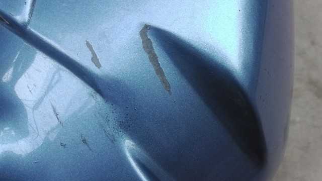 画像の拡大・明るさの変更ができます。 カブ(CUB)90 6V HA02 の フロントフェンダー キズの画像4