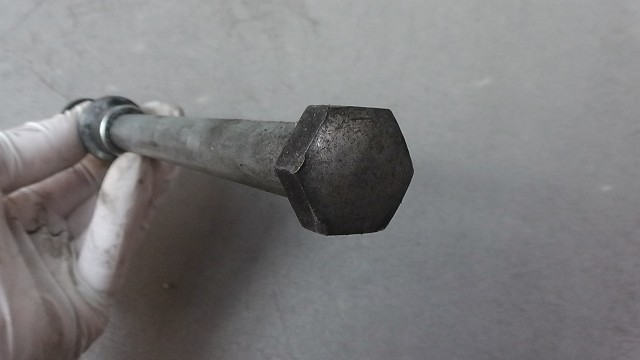 画像の拡大・明るさの変更ができます。 シグナス125SV SE07J-000の フロント アクスルシャフトの画像3