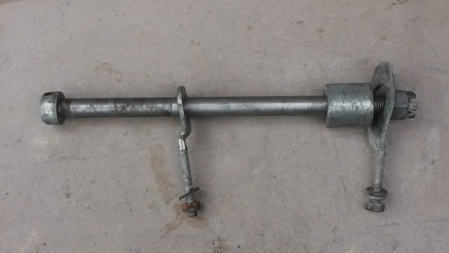 画像の拡大・明るさの変更ができます。 カブ90(CUB) 6V HA02 の リアアクスルシャフトの画像1