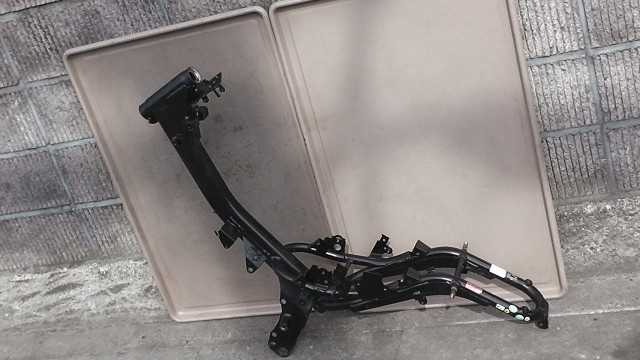 画像の拡大・明るさの変更ができます。 カブ110プロ JA07-3001xxx の フレーム 書類付の画像1