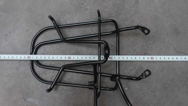 レッツ4 CA45A の 大型リアキャリア 持ち手付
