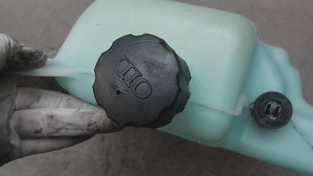 ライブディオZX中期 AF35-1743xxx の オイルタンク