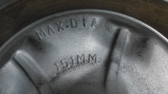 画像の拡大・明るさの変更ができます。 BW’S125 (FI) LPRSE45108A110xxx の リアホイール タイヤ付の画像5