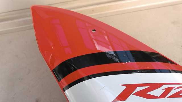 画像の拡大・明るさの変更ができます。 YZF-R125 VG5RE06269A の フロントサイドカウル 左 キズ Pの画像5